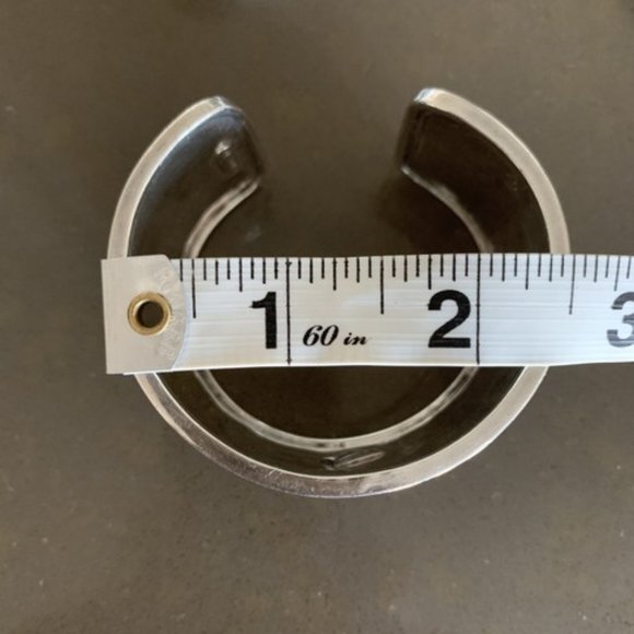 WOW Silpada Sterling Silver Wide Intricate Cuff Bracelet B1697 Filigree - Picture 3 of 5